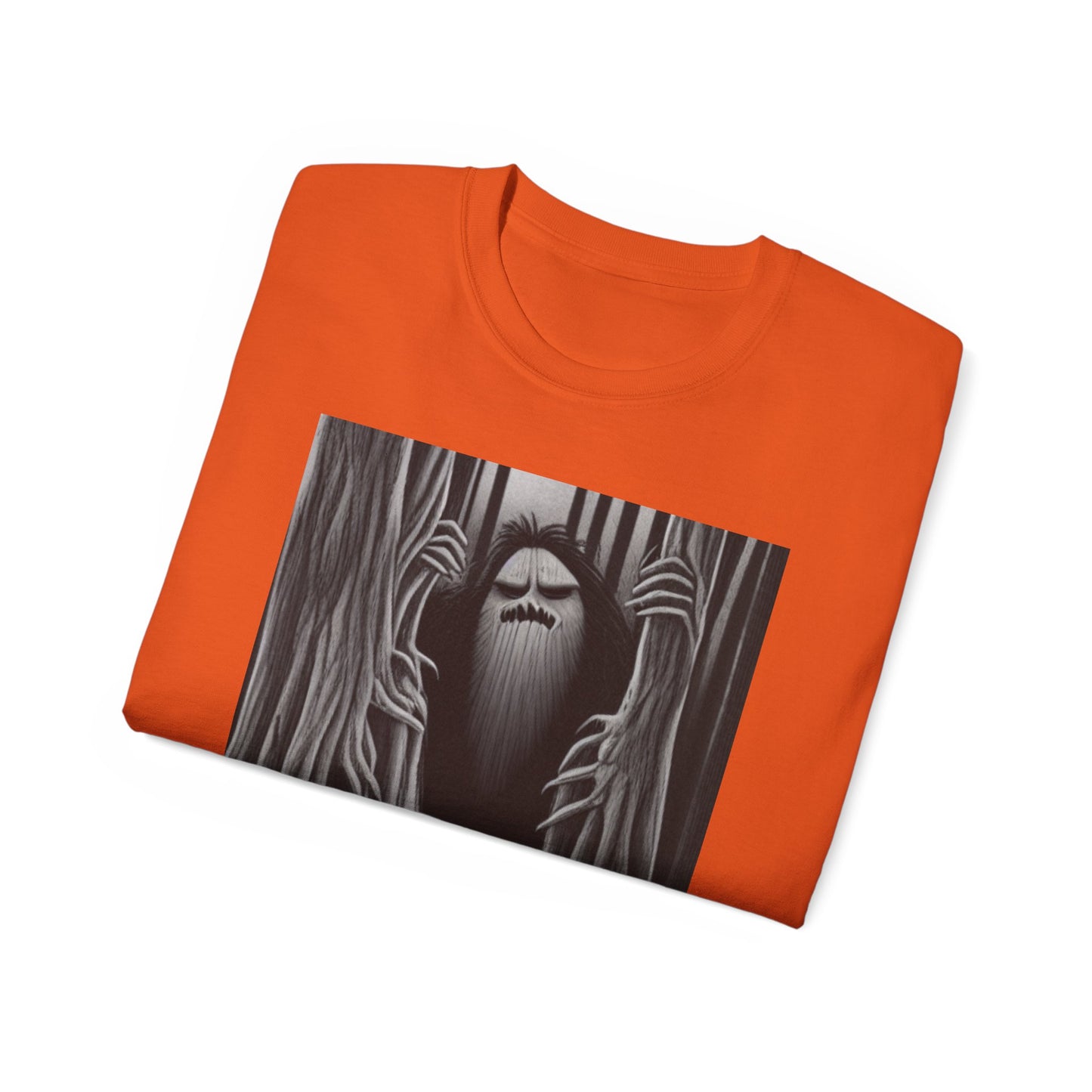 Trick Or Squatch? Artist Design Unisex Ultra Cotton T-shirt