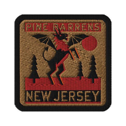 Pine Barrens Jersey Devil Travel Patch