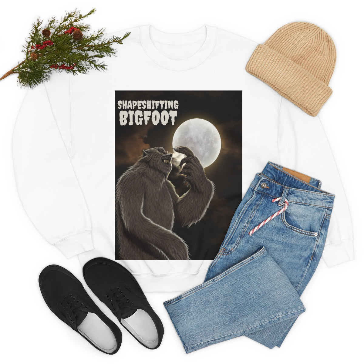 Shapeshifting Bigfoot Sweatshirt