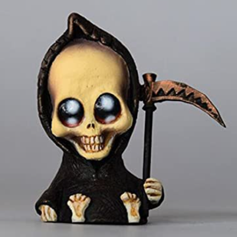 Baby Grim Reaper Ornament Resin Statue