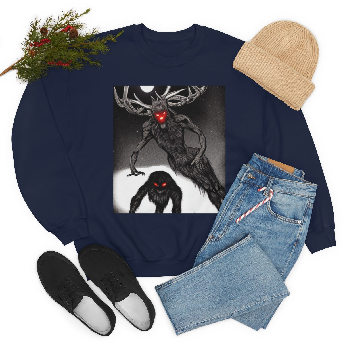 Skinwalker VS Wendigo Sweatshirt