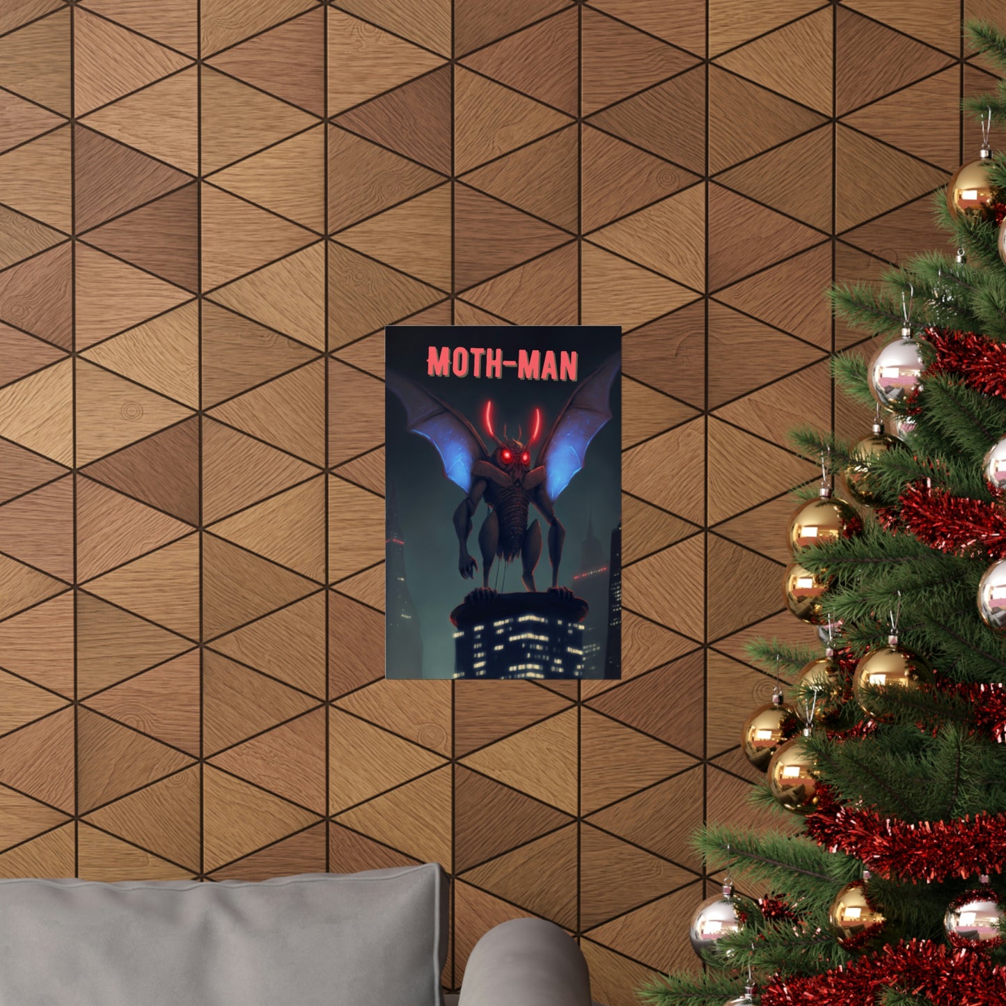 The Guardian Of West Virginia Moth-Man Poster