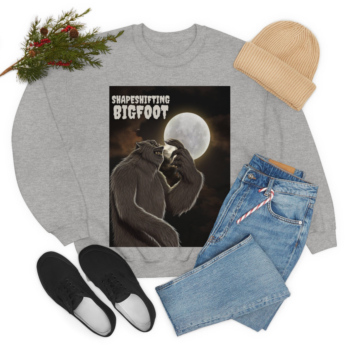 Shapeshifting Bigfoot Sweatshirt