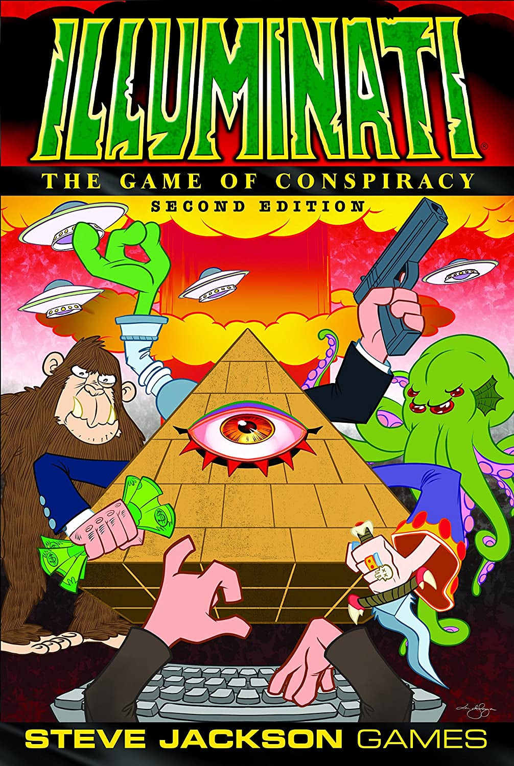 Illuminati 2nd Edition Cryptid Board Game