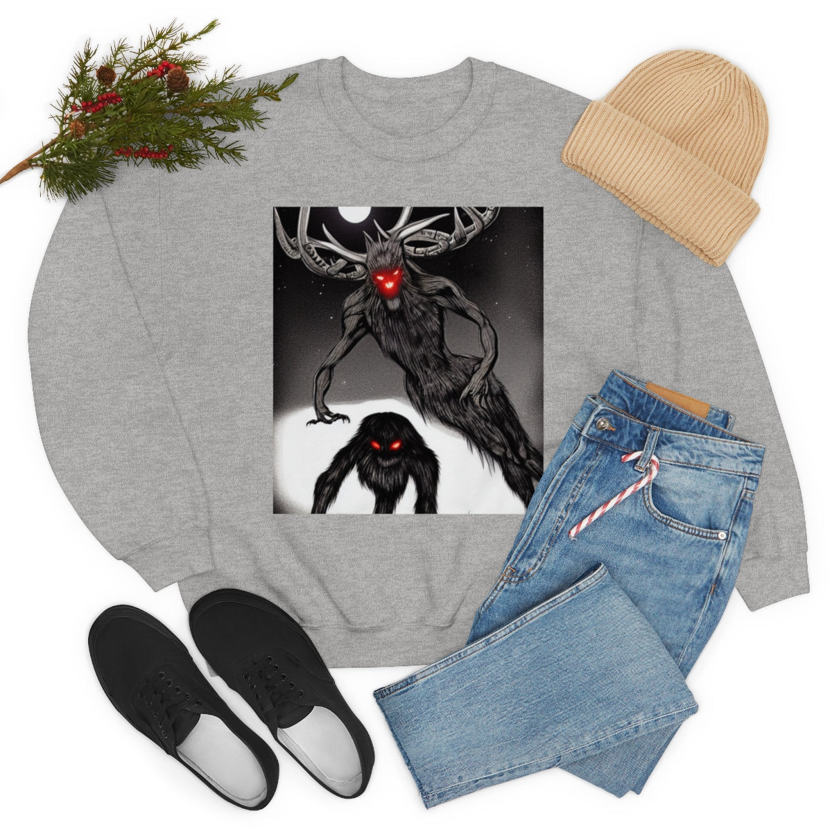 Skinwalker VS Wendigo Sweatshirt