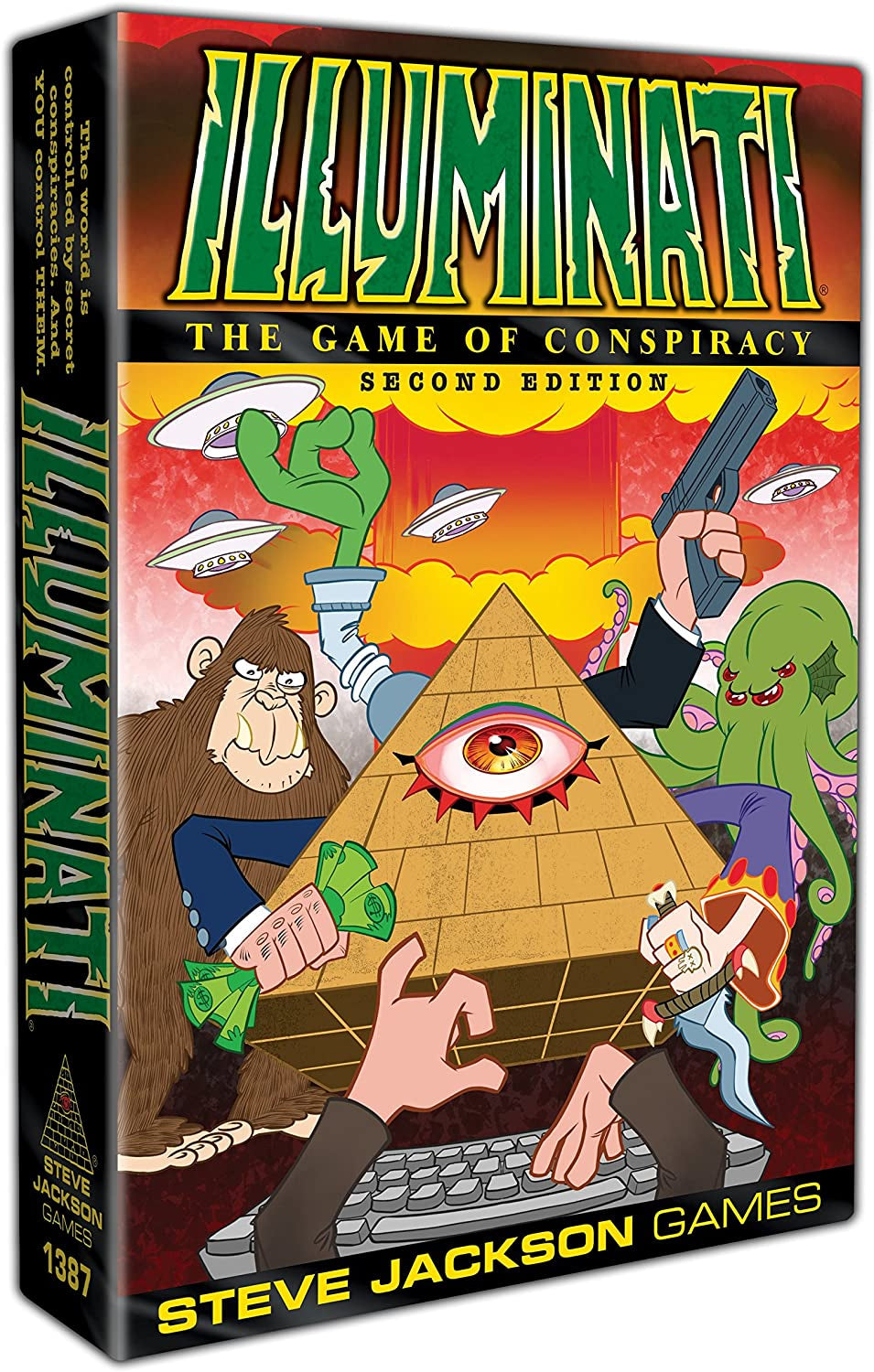 Illuminati 2nd Edition Cryptid Board Game