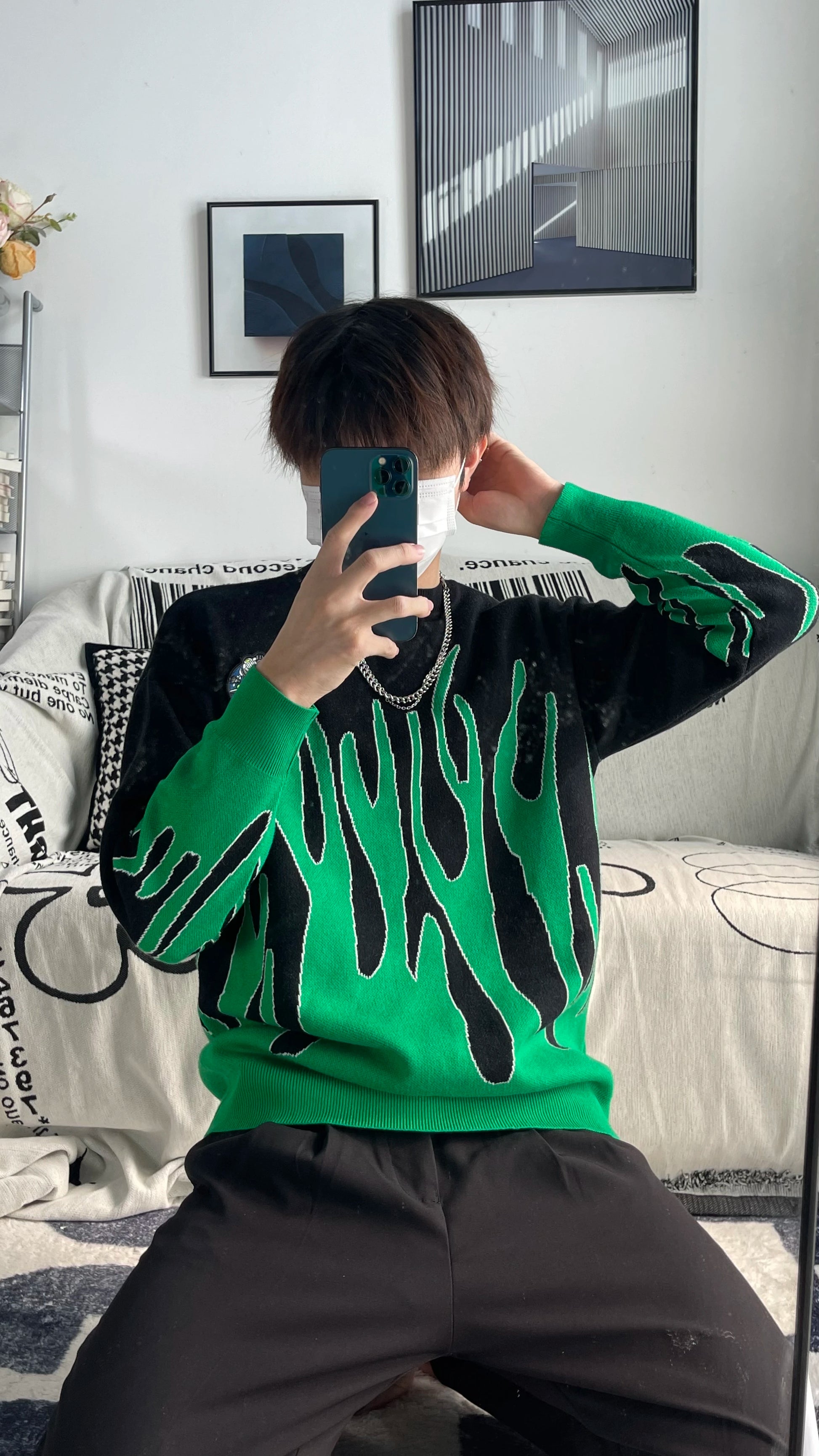 Free Size Alien Sweatshirt