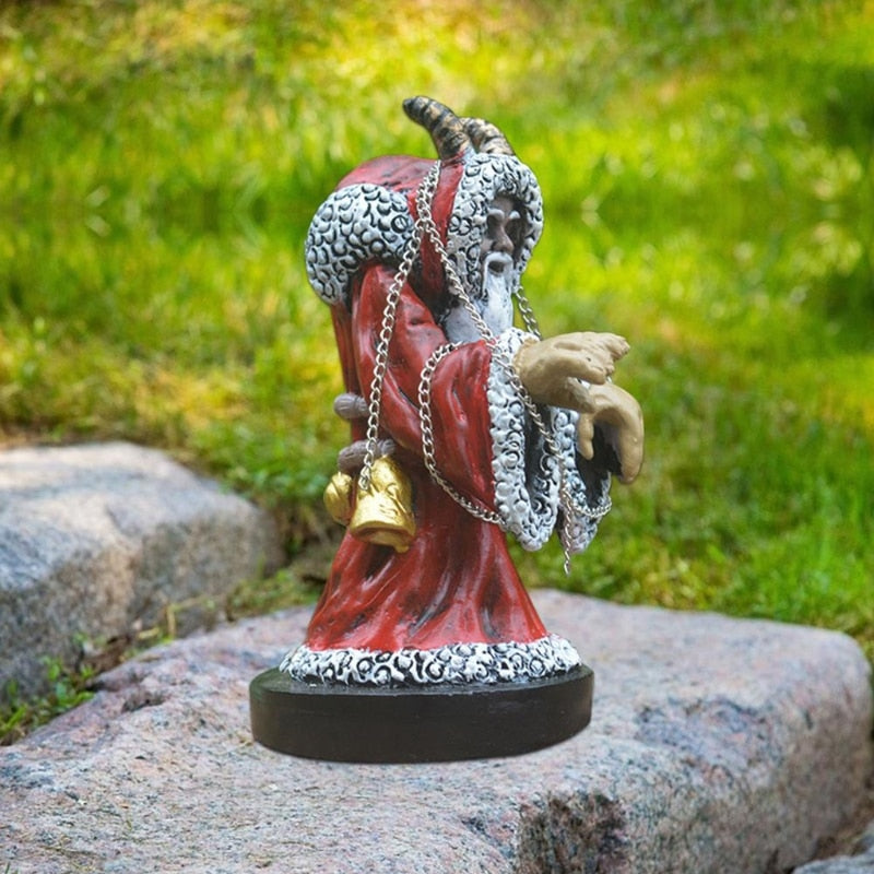 Hand-Made Krampus Resin Figure