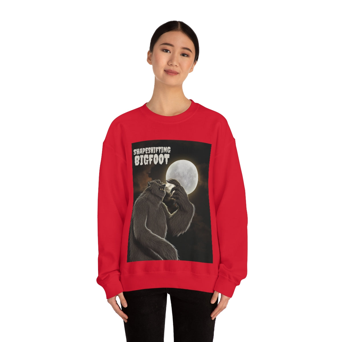 Shapeshifting Bigfoot Sweatshirt