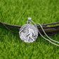 Viking Style Bigfoot Pendant Necklace