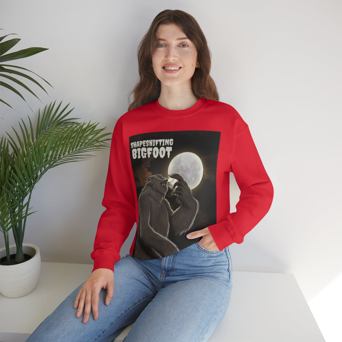 Shapeshifting Bigfoot Sweatshirt