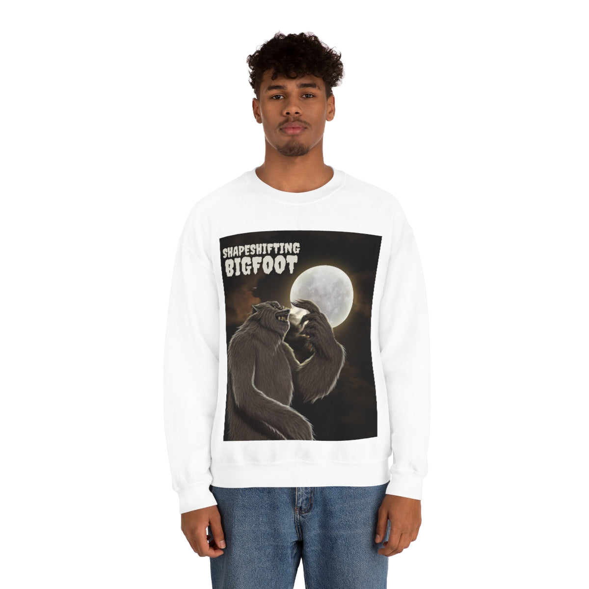 Shapeshifting Bigfoot Sweatshirt