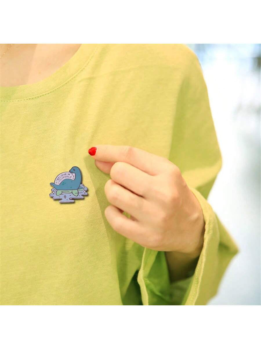 Believe in Yourself Nessie Brooch