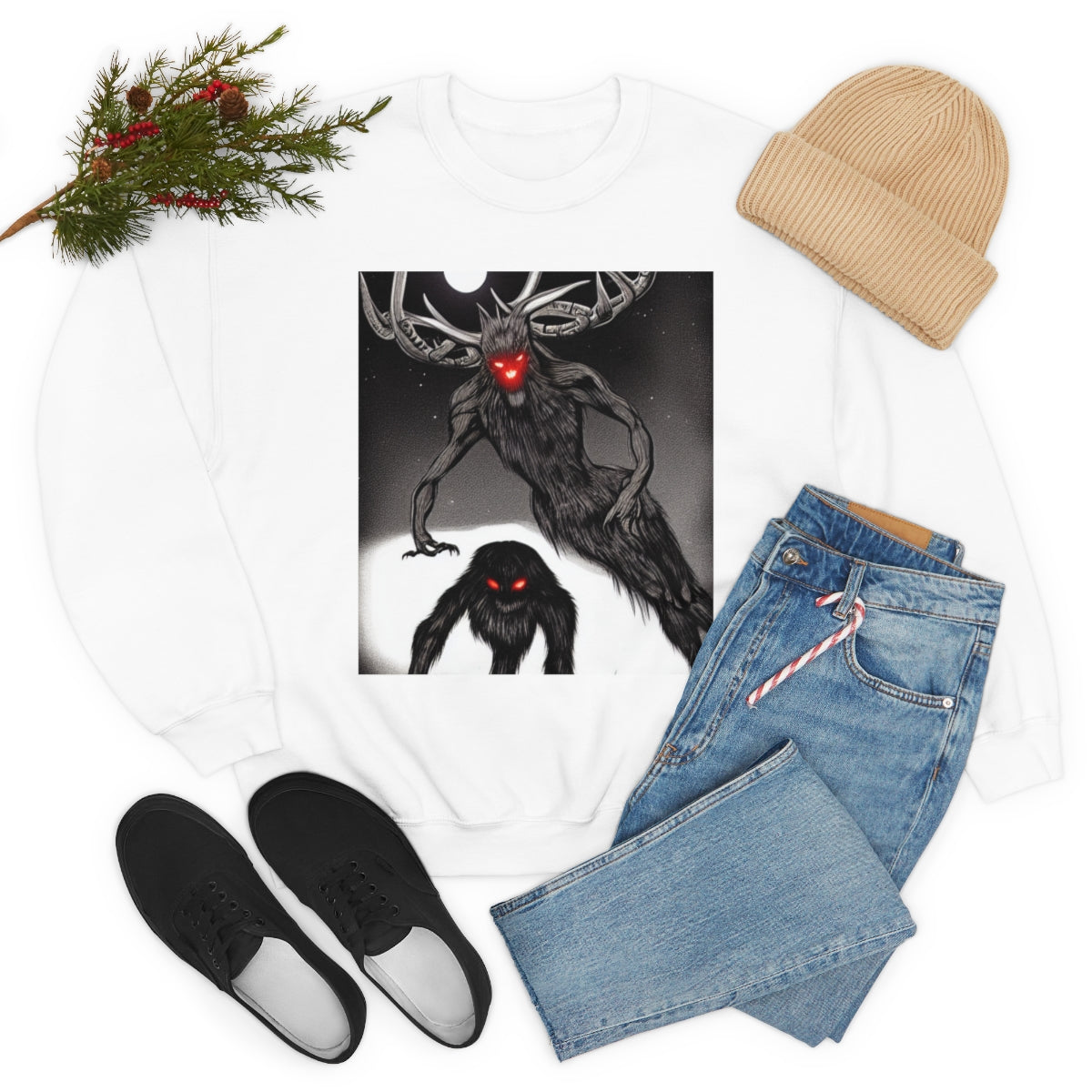 Skinwalker VS Wendigo Sweatshirt