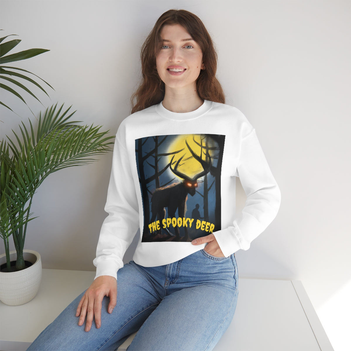 The Spooky Deer Wendigo Sweatshirt