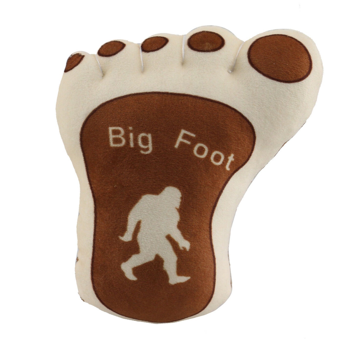 Bigfoot Footprint Paw 6" Pillow